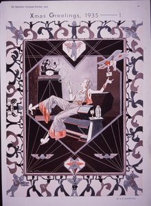 Art deco-interiør af Alistair K. MacDonald