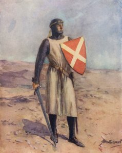 Knight of St John (farve litho)