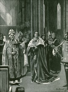 Anerkendelsen ved kroningen af Henrik VII, søndag den 30. oktober af Allan (after) Stewart