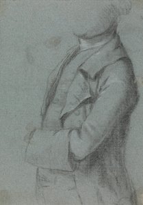 Kostumestudie til et portræt af en mand af Allan Ramsay