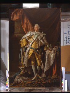 Kong George III (olie på lærred) af Allan Ramsay