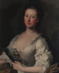 Portræt af Elizabeth Seymour af Allan Ramsay