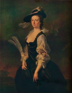 Portræt af Jane Hale, fru Madan, 1746 af Allan Ramsay