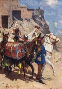 En mors strategi (Color Litho) af Allan Stewart