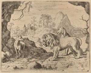 Reynard lover at afsløre den skjulte skat, sandsynligvis ca. 16451656. af Allart van Everdingen