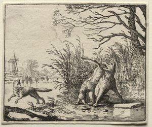 Reynard the Fox: A New Accusation by the Wolf af Allart van Everdingen