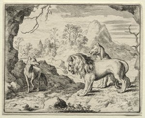 Reynard the Fox: Reynard Tells of Hidden Treasure af Allart van Everdingen