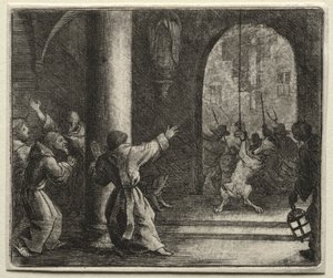 Reynard the Fox: Reynard Tricks the Wolf af Allart van Everdingen