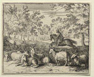 Reynard the Fox: The Chase of the Stag af Allart van Everdingen