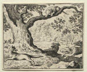 Reynard the Fox: Den illoyale kat af Allart van Everdingen