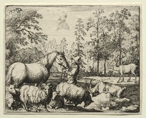 Reynard the Fox: Den jaloux hest. af Allart van Everdingen