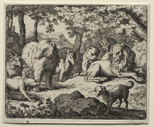 Reynard the Fox: Suspensionen af dommen af Allart van Everdingen