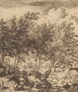 Svinehyrde, sandsynligvis ca. 16451656. af Allart van Everdingen