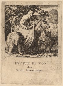 Reynards triumf, sandsynligvis ca. 16451656. af Allart van Everdingen