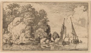 To både på en bred flod, sandsynligvis ca. 16451656.