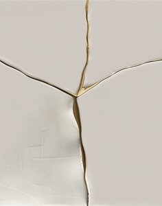 Elegant guld-kintsugi af Alma