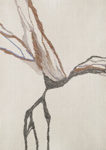 Flydende abstrakte linjer af Alma