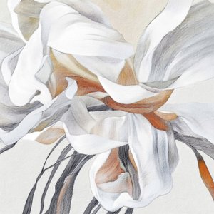 Blødt, blomstret og abstrakt af Alma