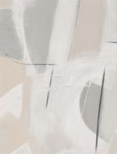 Subtil ro – abstrakt af Alma
