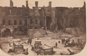 Evakueringen af Fort Sumter, april 1861, april 1861. af Alma A. Pelot.