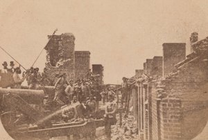 Evakueringen af Fort Sumter, april 1861, april 1861. af Alma A. Pelot.