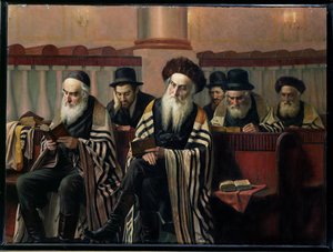 Læsning af skrifterne (panel) af Alois Heinrich Priechenfried