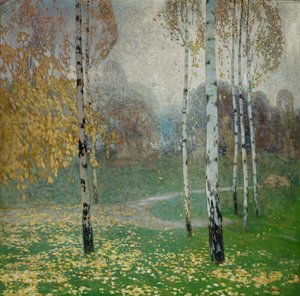 Birketræer, 1904 af Alois Kalvoda