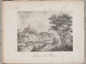 Litografiens kunst: Landeck in Tirol, tavle III