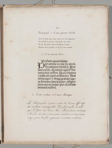 Litografiens kunst: Trykning af bogstaver, plade XV af Alois Senefelder