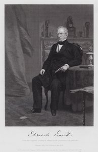 Edward Everett (gravering) af Alonzo (after) Chappel