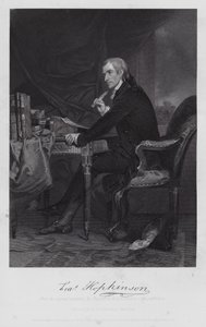 Francis Hopkinson (gravering) af Alonzo (after) Chappel