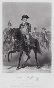 Frederick William Von Steuben (gravering) af Alonzo (after) Chappel
