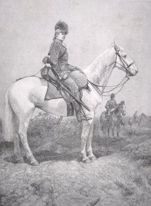 Henry Lee i 1780, illustration fra Harper