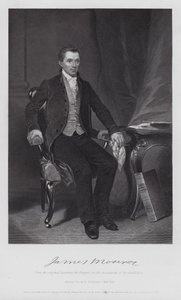 James Monroe (gravering) af Alonzo (after) Chappel