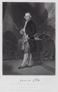 James Otis (gravering) af Alonzo (after) Chappel