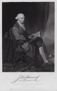 John Hancock (gravering) af Alonzo (after) Chappel