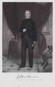 John J Crittenden (gravering) af Alonzo (after) Chappel