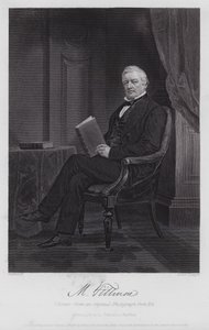 Millard Fillmore (gravering) af Alonzo (after) Chappel