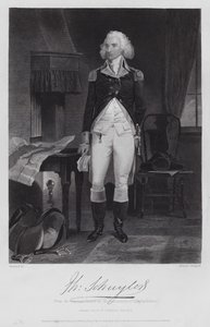 Philip Schuyler (gravering) af Alonzo (after) Chappel