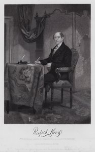 Rufus King (gravering) af Alonzo (after) Chappel