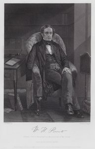 William Hickling Prescott (gravering) af Alonzo (after) Chappel