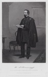 William Stark Rosecrans (gravering) af Alonzo (after) Chappel
