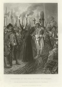Henrettelse af inkaen af Alonzo Chappel