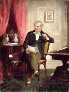 James Fenimore Cooper (1789-1851) (efter konservering) af Alonzo Chappel