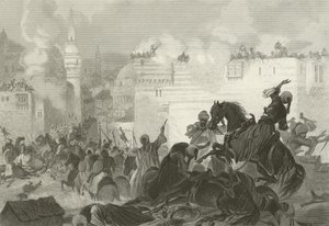 Massakren på Memlooks, Egypten, 1811 af Alonzo Chappel