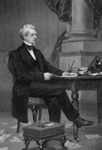Portræt af William Henry Seward (1801-72) af Alonzo Chappel