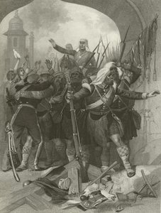 Relief of Lucknow af Sir Henry Havelock, 1857 af Alonzo Chappel