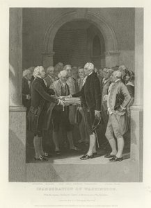 Indvielsen af Washington af Alonzo Chappel