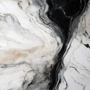 Abstrakt sort guldmarmor