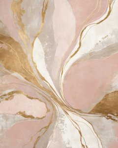 Guldglansende Blush Flow af Alpenglow Workshop